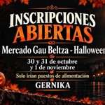 Mercado de Halloween de Gernika 2026 86 Mercado de Halloween de Gernika 2026, convocatoria para puestos de alimentación