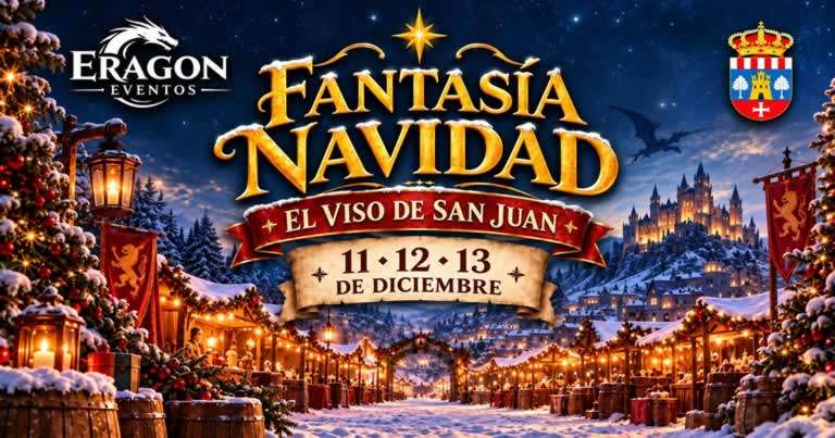 Mercado Fantasía de Navidad de El Viso de San Juan 2026