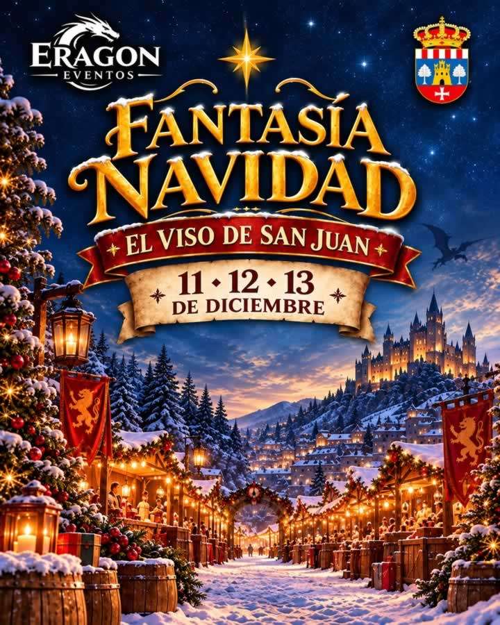 Mercado Fantasía de Navidad de El Viso de San Juan 2026 4 Mercado Fantasía de Navidad de El Viso de San Juan 2026