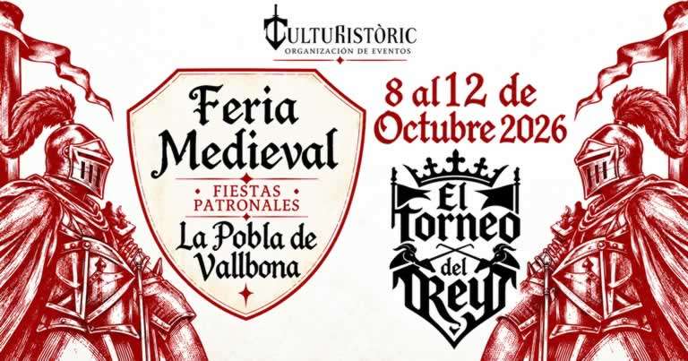 Mercado Medieval de La Pobla de Vallbona 2026
