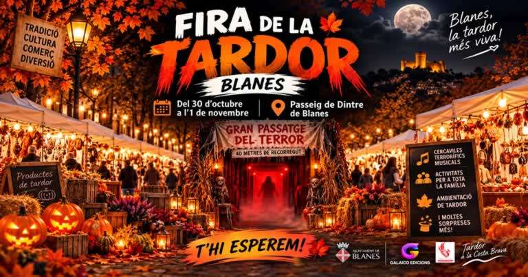 Feria del Otoño de Blanes 2026, del 30 de octubre al 1 de noviembre