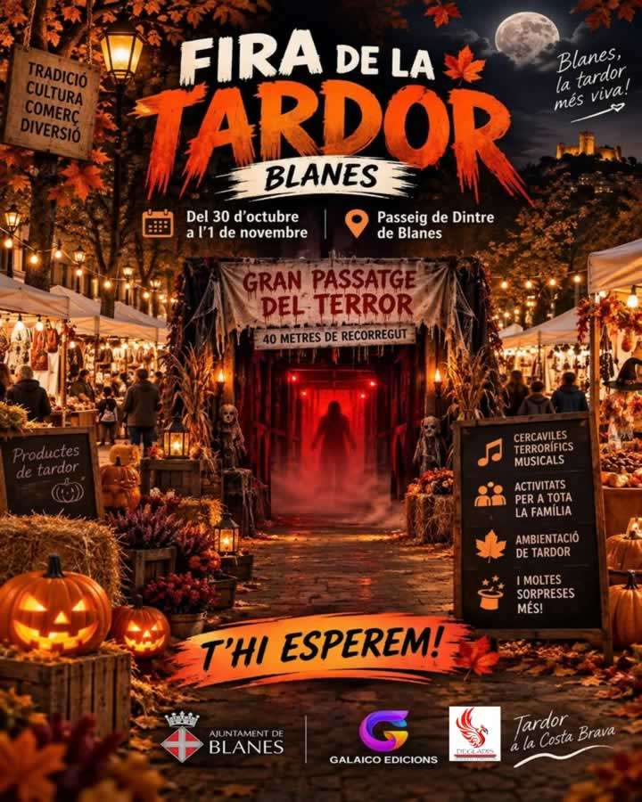 Feria del Otoño de Blanes 2026 – 30 octubre al 1 noviembre 5 Feria del Otoño de Blanes 2026, del 30 de octubre al 1 de noviembre