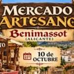 Mercado Artesano de Benimassot 2026 47 Mercado Artesano de Benimassot 2026 en Alicante, 10 de octubre, participación gratuita.