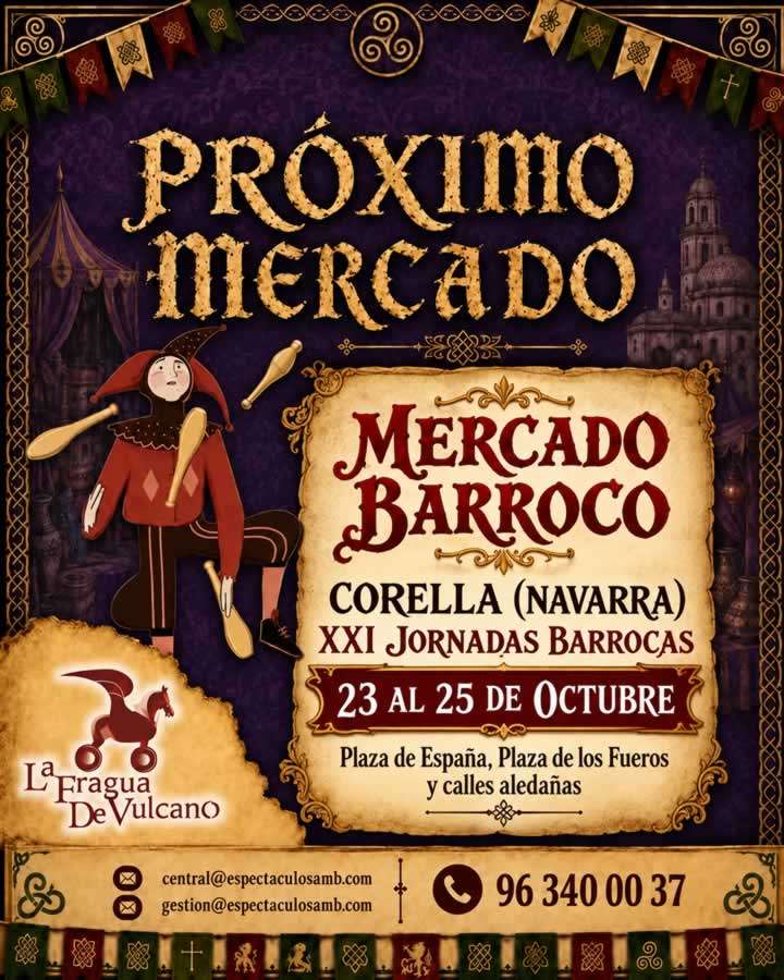 Mercado Barroco de Corella 2026 5 Mercado Barroco de Corella 2026
