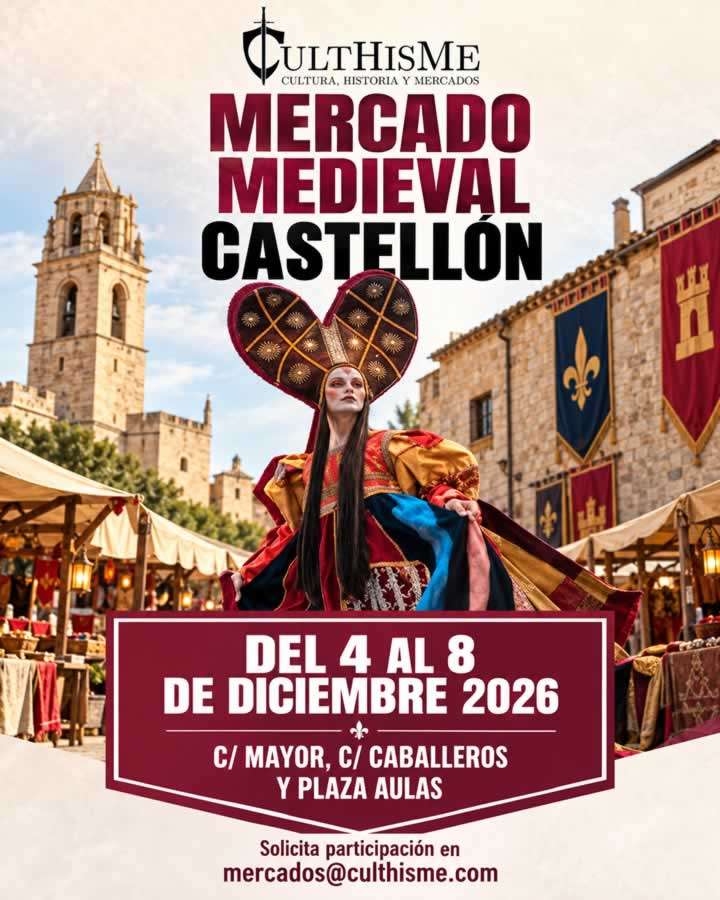 Mercado Medieval de Castellon de la Plana 2026
