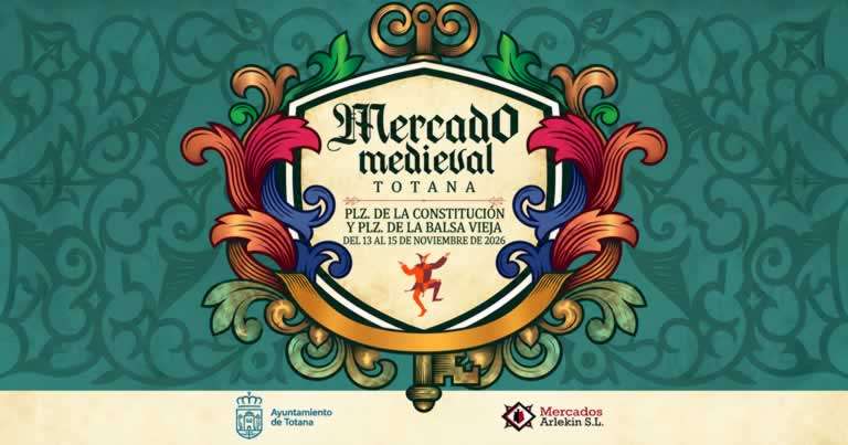 Cartel Mercado Medieval de Totana 2026
