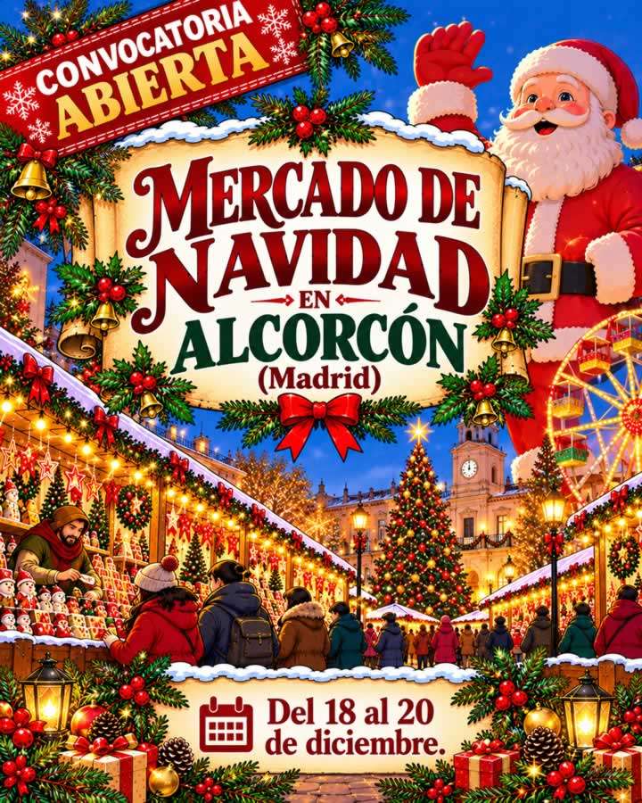 Mercado Navideño de Alcorcón 2026