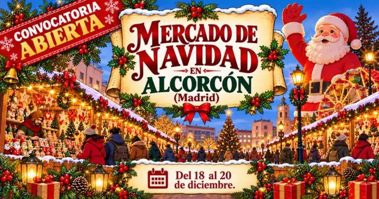 Mercado Navideño de Alcorcón 2026